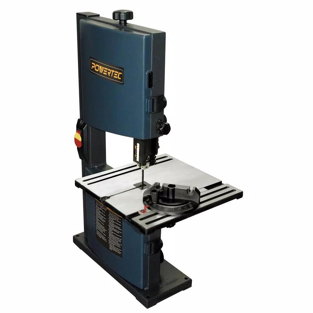 POWERTEC 9 in. Vertical Band Saw, 1/2 HP, 1725 RPM, 120V Corded Power Tool