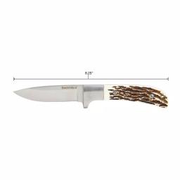 Sheffield 12190 Herod Stag Series 3.75 in. Drop Point Fixed Blade Hunting Knife thumbnail 3