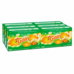 Gain Island Fresh Scent Dryer Sheets, 105-Count (6-Pack, 630 Sheets Total) thumbnail 1