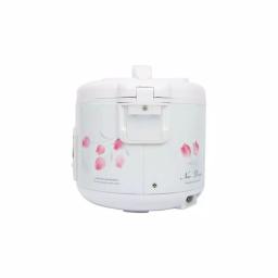 Tayama Cool Touch TRC-08 8-Cup White Rice Cooker with Steamer and Non-Stick Inner Pot thumbnail 4