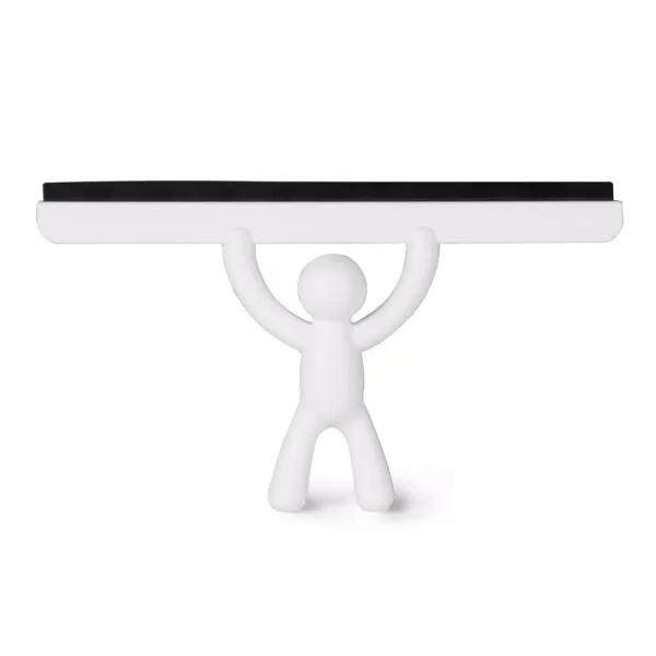 Umbra Buddy Shower Squeegee with Suction Cup, White