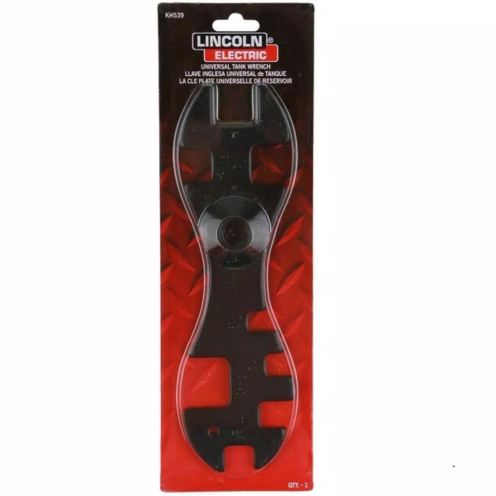 Lincoln Electric Ten-Way Universal CGA Tank Wrench, 11-in Open End Hand Tool