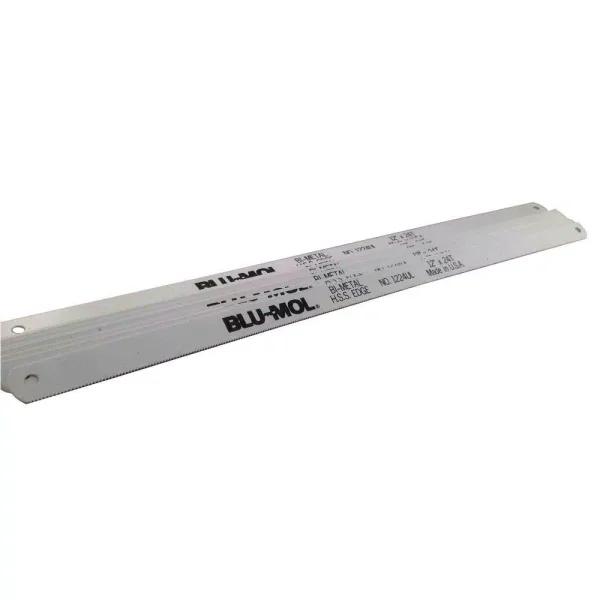 BLU-MOL 12 in. x 1/2 in. 24 TPI Bi-Metal Hacksaw Blades, Heavy Duty, 10-Pack