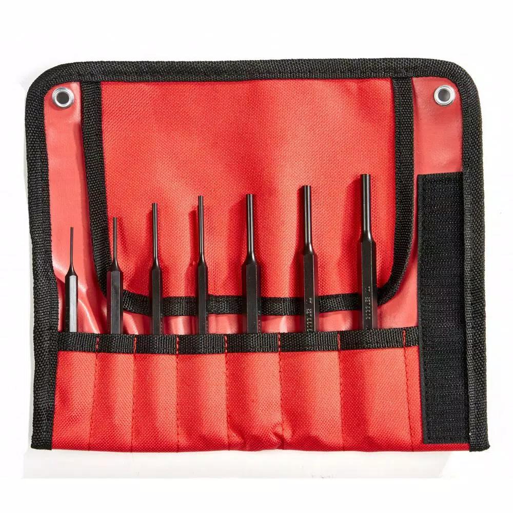 GearWrench 7-Piece Steel Pin Punch Set