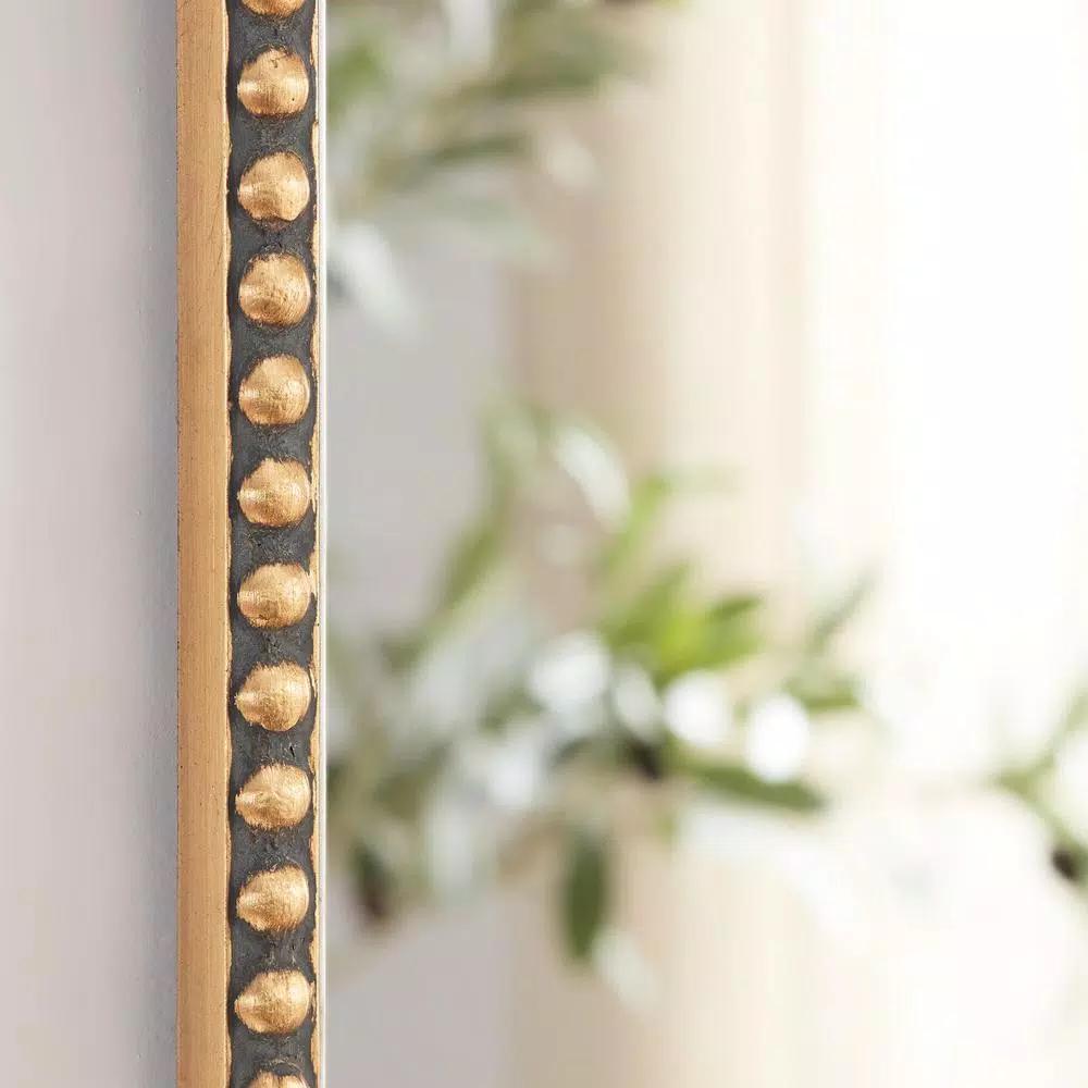 Home Decorators Collection Medium Arched Gold Antiqued Classic Accent Mirror