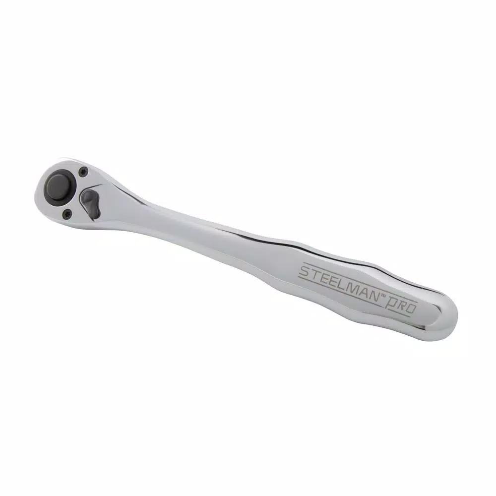 STEELMAN PRO 78241 1/2 in. Drive 72-Tooth Thin Profile Offset Ratchet