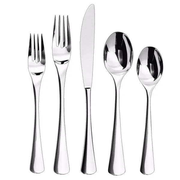 Ginkgo Mariko 20-Piece Stainless Steel Flatware Set, Service for 4