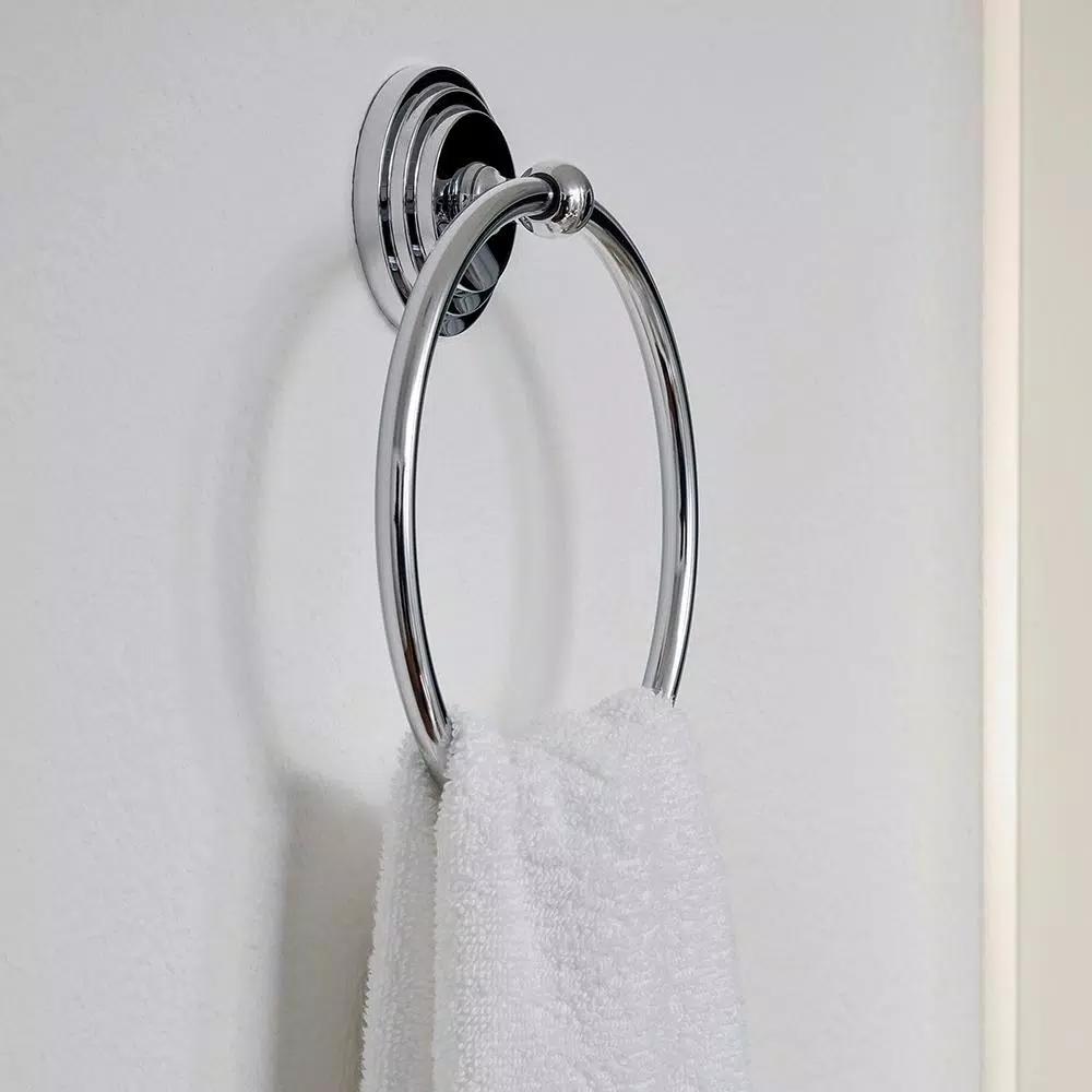 Speakman Echo Wall-Mounted Towel Ring, Polished Chrome
