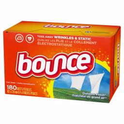 Bounce Outdoor Fresh Dryer Sheets, 180-Count (2-Pack, 360 Sheets Total) thumbnail 3