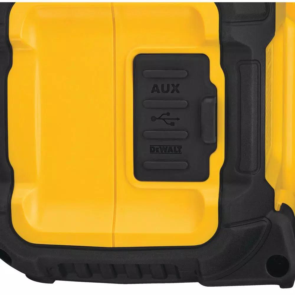 DEWALT 20V MAX Bluetooth Jobsite Speaker with 22 in. ToughSystem Tool Box Cooler Bundle
