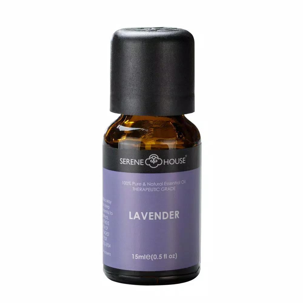 Serene House The Serene House 100% Natural Essential Oil Apothecary Set - Lavender, Peppermint, Tea Tree