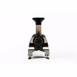 Tribest Solostar 4 Cold Press Juicer, 16 fl. oz. Chrome Horizontal Single Auger Juicer thumbnail 3