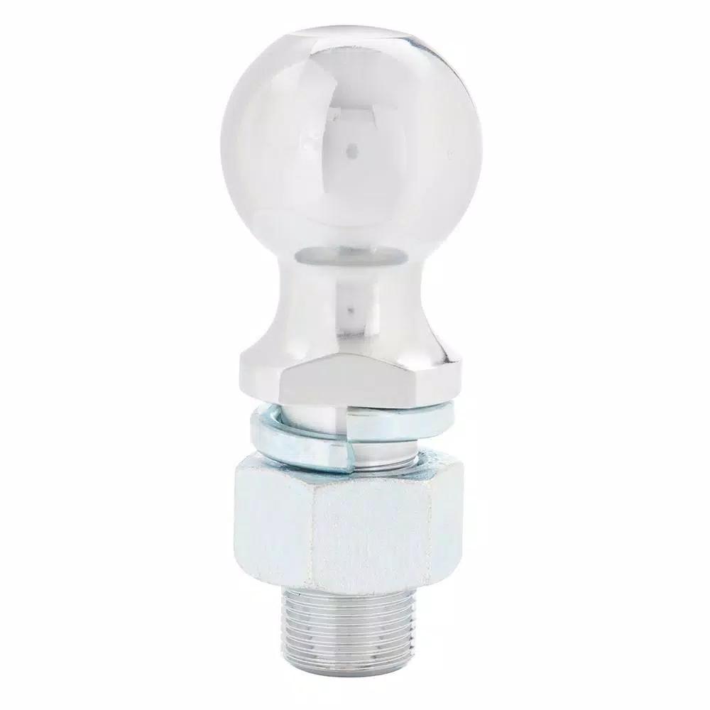 TowSmart 12,000 lb. Capacity Chrome Hitch Ball, 2-5/16 in. Ball Diameter, 1-1/4 in. Shank