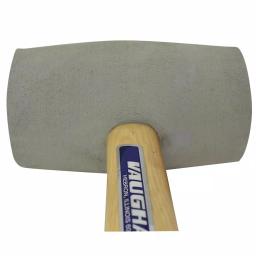 Vaughan RM18DB 18 oz. Non-Marring Rubber Dead Blow Mallet with Hickory Handle thumbnail 3