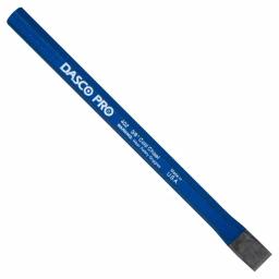 Dasco Pro 3/8 in. x 5-5/8 in. Cold Chisel, Forged Steel, Made in USA thumbnail 1