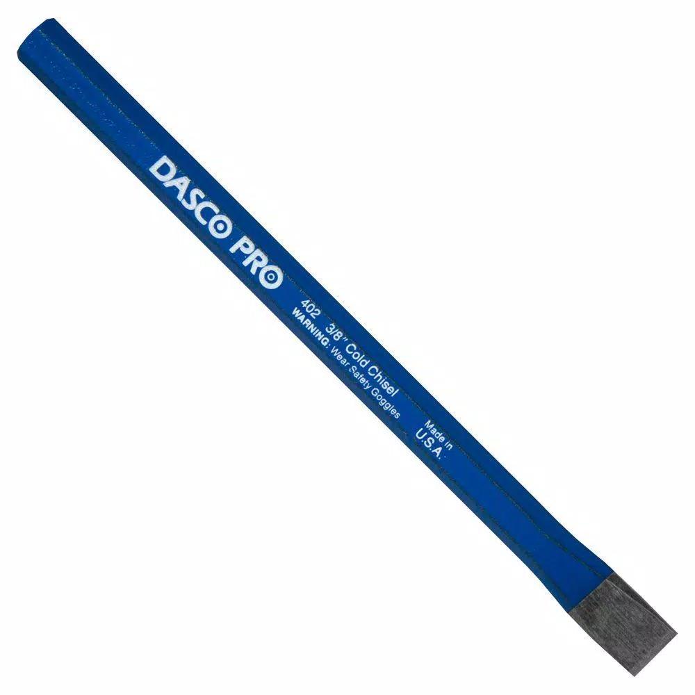 Dasco Pro 3/8 in. x 5-5/8 in. Cold Chisel, Forged Steel, Made in USA