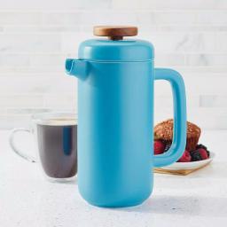 BonJour Aqua Ceramic French Press Coffee Maker, 32 fl. oz. 8-Cup Capacity thumbnail 5