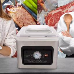 NutriChef White Chamber Food Vacuum Sealer System - Commercial Stainless Steel Electric Air Seal Preserver thumbnail 5
