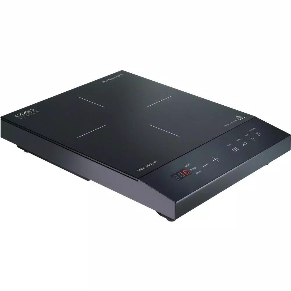 CASO Design Pro Menu Single Induction Burner, 11 in. Black Hot Plate