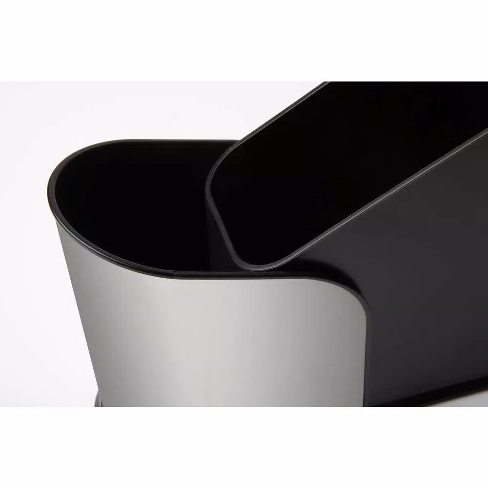 Umbra Furlo Expanding Utensil Holder and Knife Organizer, Black/Nickel