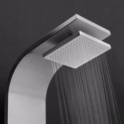 AKDY 65 in. Stainless Steel 8-Jet Shower Panel System with Rainfall Head, Handshower & Tub Spout thumbnail 6