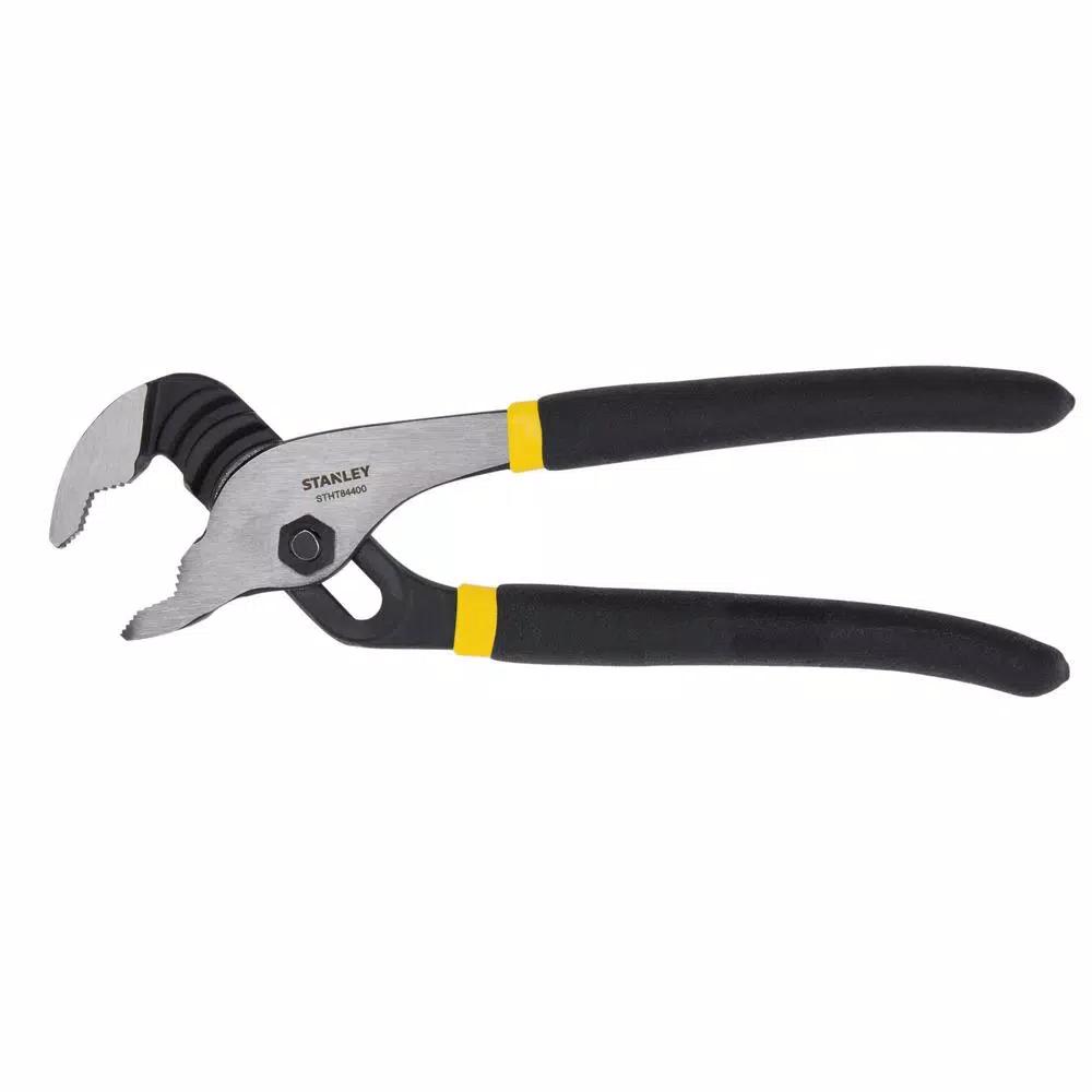 Stanley 8 in. Groove Joint Pliers, Adjustable Hand Tool