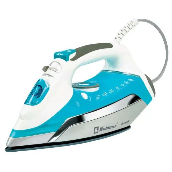 Koblenz PKK-750 SA Secure Keramik Pro Steam Iron, 1200W, Green