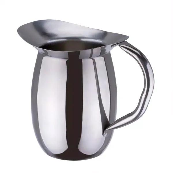 Old Dutch Gunmetal Stainless Steel Water Pitcher, 2 Qt. (64 fl. oz.)
