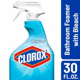Clorox Bleach Foamer Bathroom Spray Cleaner, Original, 30 oz. (2-Pack) thumbnail 9