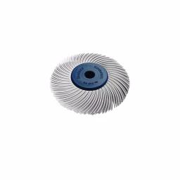 Dedeco Sunburst 2 in. 3-Ply Radial Discs 120-Grit Medium Thermoplastic Cleaning and Polishing Tool thumbnail 1