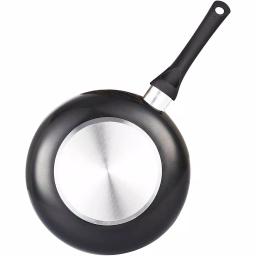 Cook N Home 15-Piece Nonstick Aluminum Cookware Set with Soft Handles, Black thumbnail 2