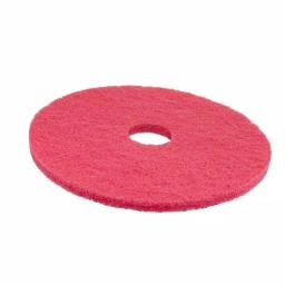 Quickie 17 in. Red Medium Duty Floor Buffing Pad thumbnail 2