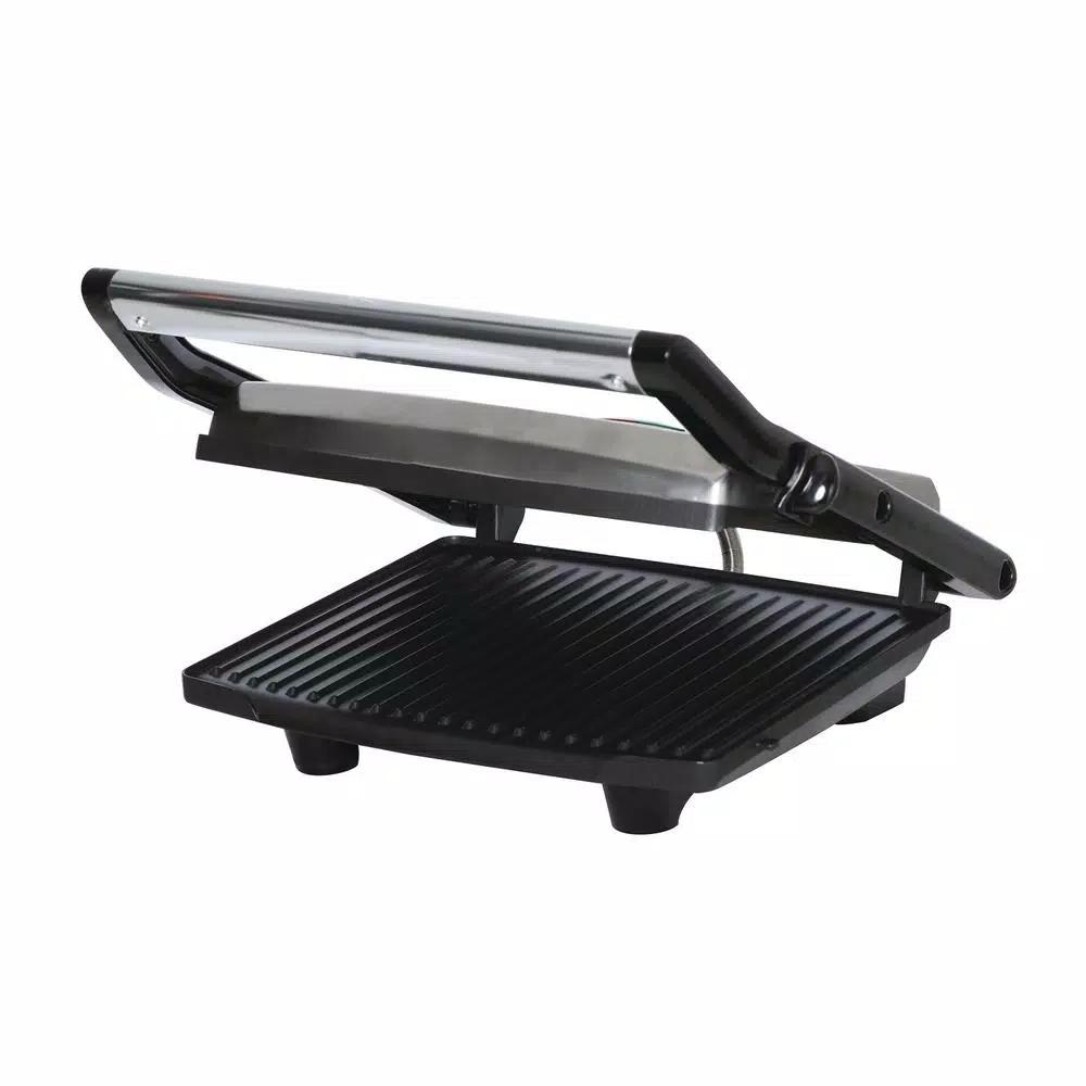 Brentwood Appliances TS-651 1000W Metallic Panini Press and Sandwich Maker