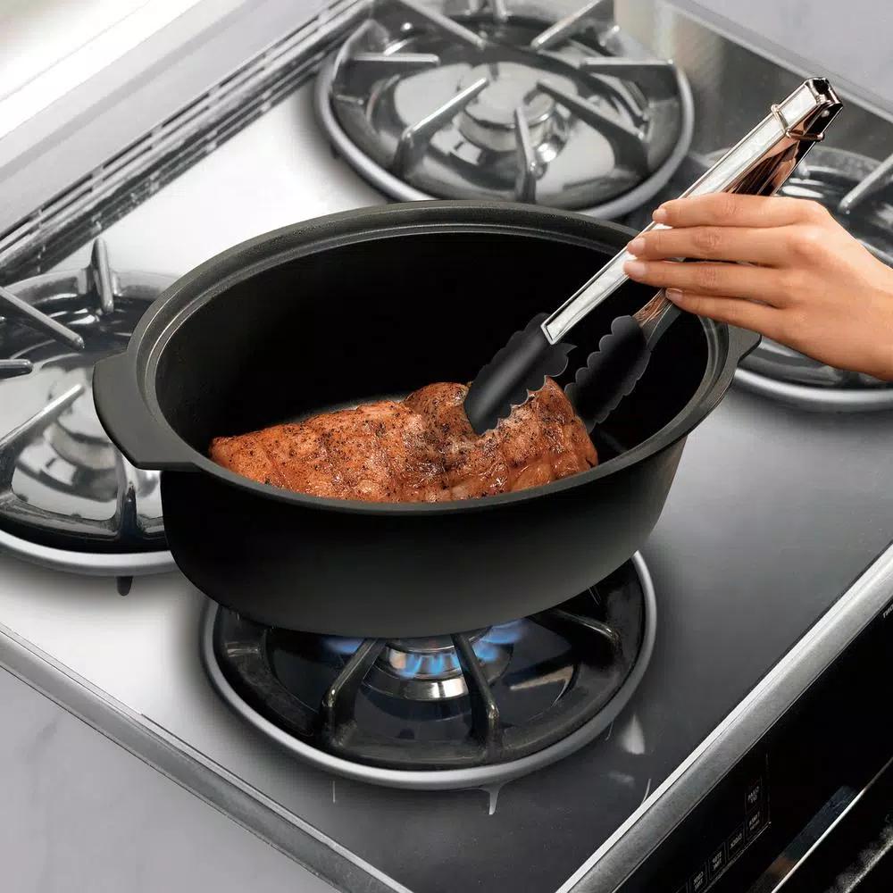 Hamilton Beach 6 Qt. Stovetop Sear and Cook Slow Cooker, Stainless Steel