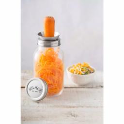 Kilner 3-Piece Kitchen Tool Set: Spiralizer, Juicer & Grater with Glass Jars thumbnail 2