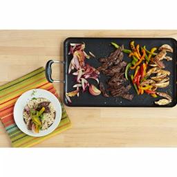 IMUSA 26 in. Nonstick Double Burner Aluminum Griddle thumbnail 9