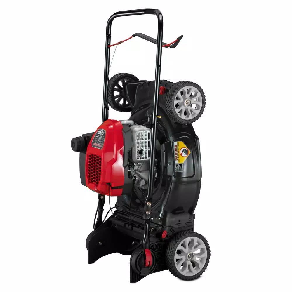 Troy-Bilt TB170 XP 21 in. Gas Push Mower with SpaceSavr Vertical Storage and TriAction Cutting System