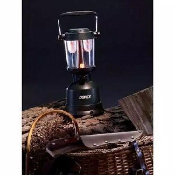 Dorcy 400 Lumen LED Twin Globe Lantern, Waterproof & Submersible, Green