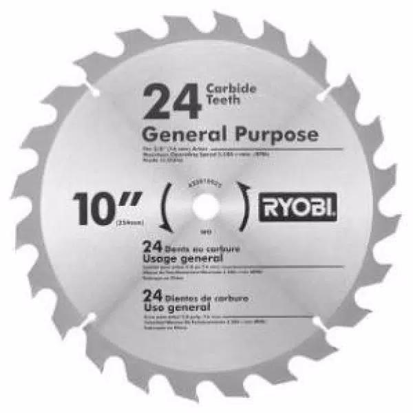 RYOBI 10 in. 15 Amp Expanded Capacity Table Saw with Rolling Folding Stand