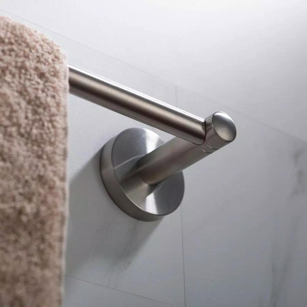 Kraus Elie 24 in. Single Towel Bar, Brushed Nickel