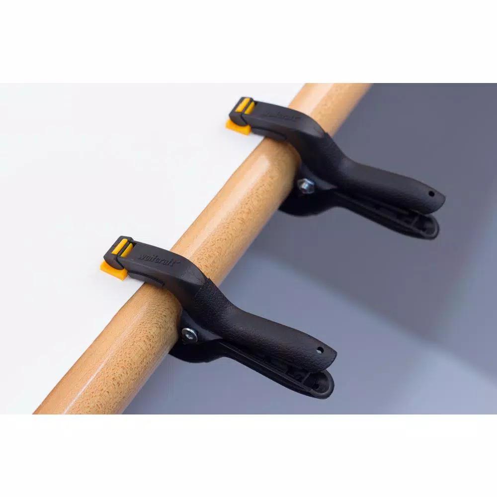 Wolfcraft 12-Piece Hobby Clamp Set - Spring, Ratchet, and Needle-Nose Clamps