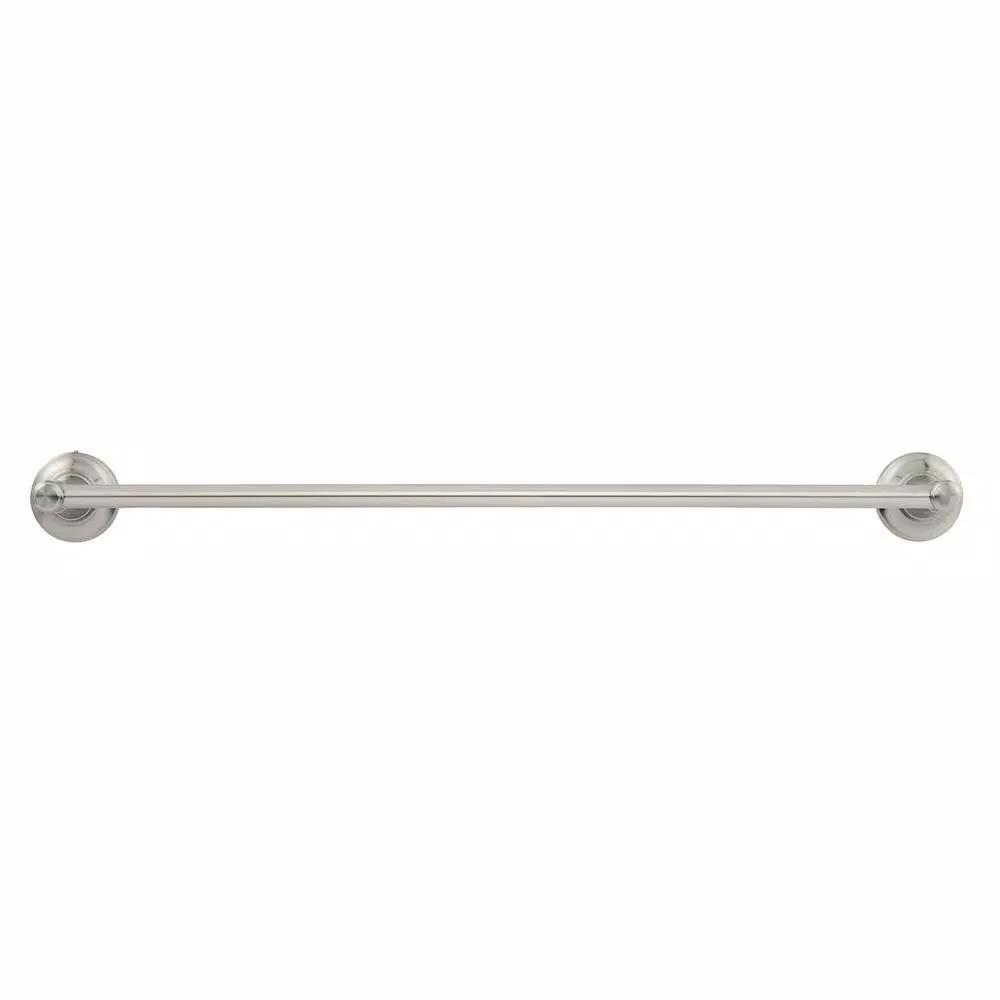Glacier Bay Cooperton 24 in. Single Towel Bar, Brushed Nickel Zinc Alloy