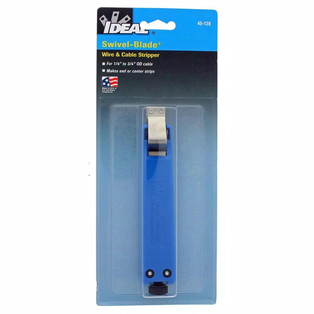 Ideal 1/4 in. to 3/4 in. OD Swivel-Blade Cable Slitter and Ringing Tool