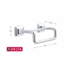 Delta Portwood 6 in. Double Hand Towel Bar, Polished Chrome thumbnail 6