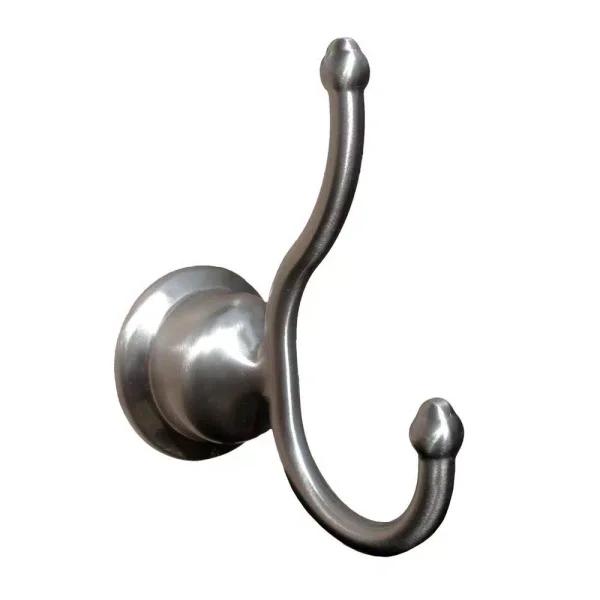 ARISTA Summit Collection Single Robe Hook, Satin Nickel