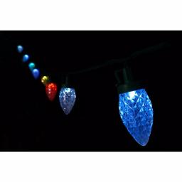 Novolink 25-Light C9 Wi-Fi RGB Color-Changing LED Christmas String Lights, Works with Alexa & Google Home thumbnail 4