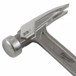 Milwaukee 22 oz. Milled Face Framing Hammer with Shockshield Grip and Hammer Loop thumbnail 9