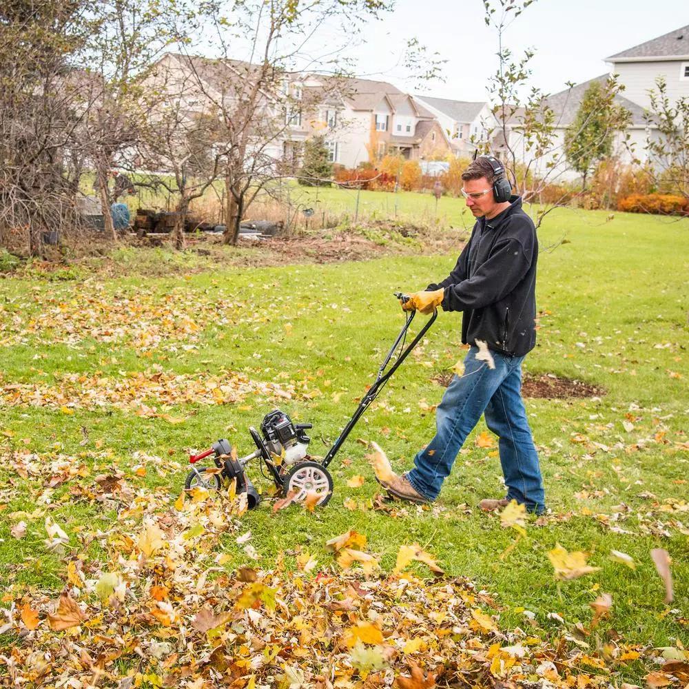 Southland 43cc 2-Cycle Gas Walk Behind Wheeled Blower, 170 MPH, 520 CFM