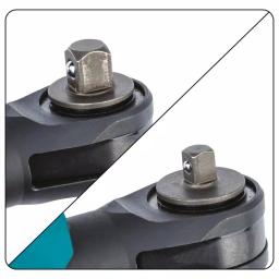 Makita 12V MAX CXT Cordless 3/8 in. and 1/4 in. Sq. Drive Ratchet, Tool Only thumbnail 11