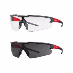Milwaukee Safety Glasses with Clear and Tinted Lenses, 2-Pack thumbnail 1